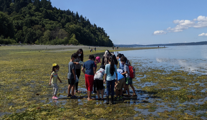 New Futures students visit The Environmental Science Center